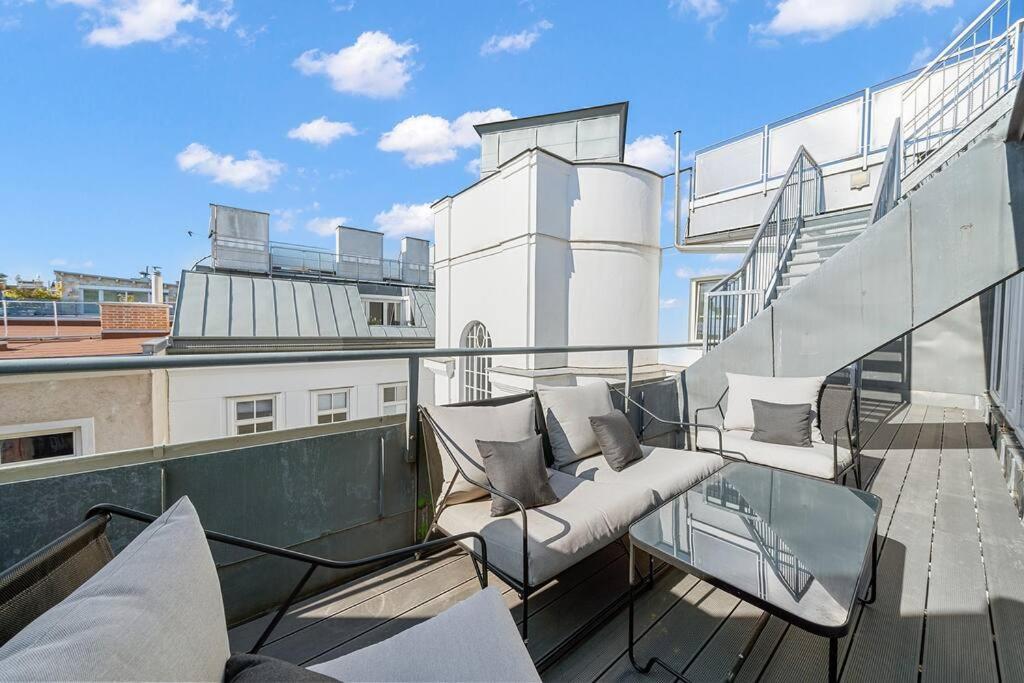 Designer Penthouse With Balcony Lejlighed Wien Eksteriør billede